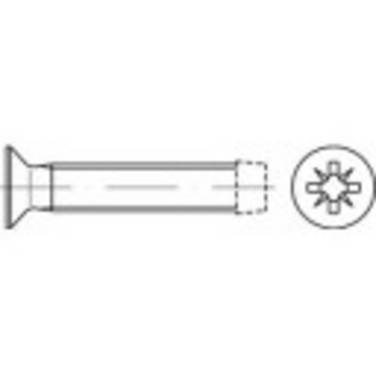 TOOLCRAFT  141157 Tapbouten M2.5 12 mm Kruiskop Pozidriv DIN 7500   Staal Galvanisch verzinkt 1000 stuk(s)