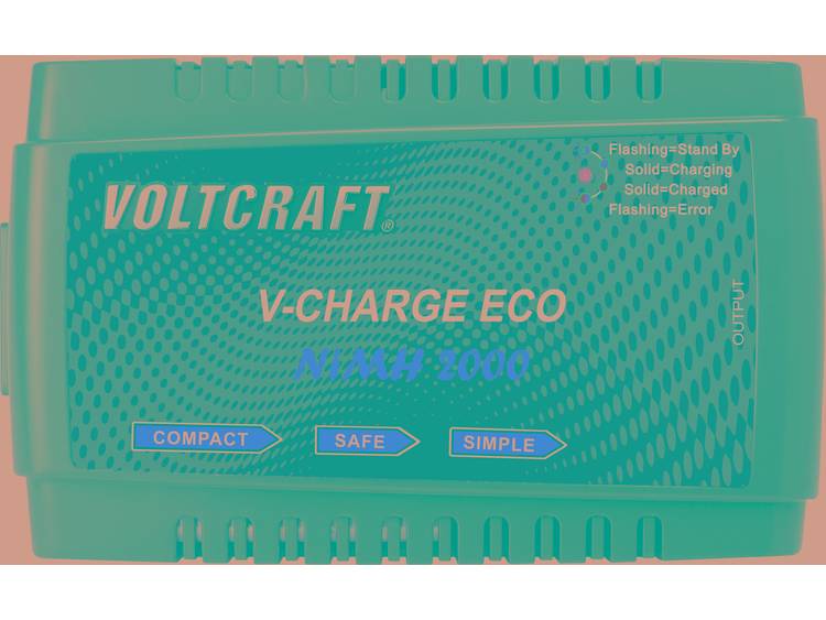 VOLTCRAFT V-Charge Eco NiMh 2000 Modelbouw oplader 230 V 2 A NiMH, NiCd