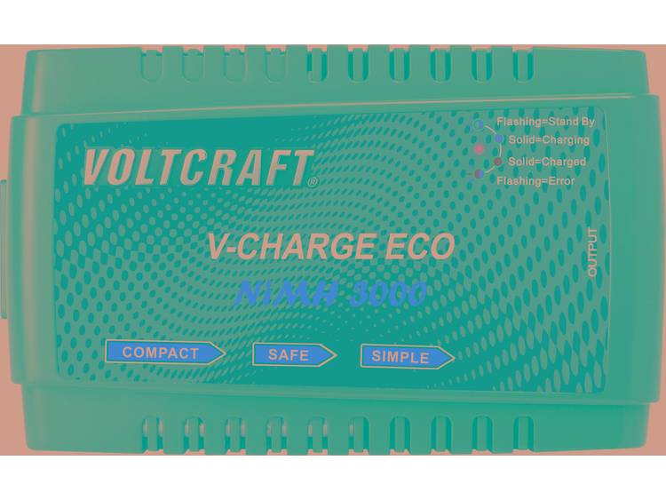 VOLTCRAFT V-Charge Eco NiMH 3000 Modelbouw oplader 230 V 3 A NiMH, NiCd