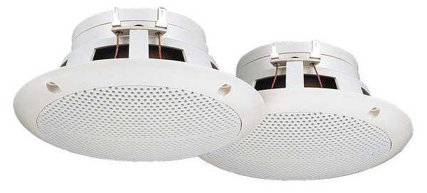 Monacor SPE-230/WS Inbouwluidspreker 50 W 8 Ω Wit 1 paar