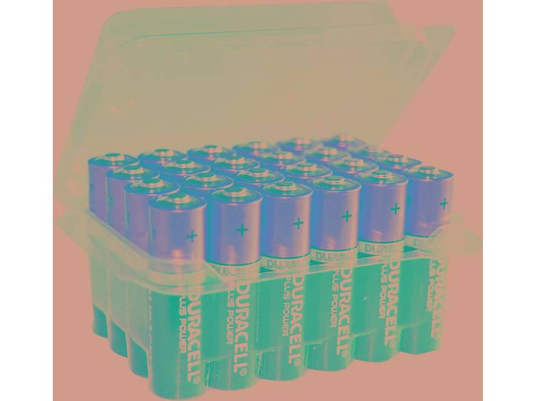 Duracell Alkali AA Plus AA batterij (penlite) Alkaline (Alkali-mangaan) 1.5 V 24 stuks