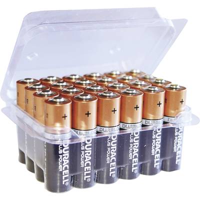 Duracell Plus Power LR06 Box AA batterij (penlite) Alkaline  1.5 V 24 stuk(s)