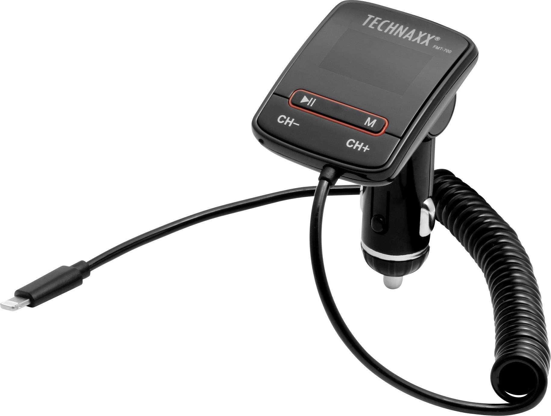 Technaxx FMT700 FM-transmitter laadfunctie voor iPhone, Kogelgewricht | Conrad.nl