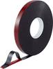 TOOLCRAFT 93038c185 93038c185 Dubbelzijdige tape Rood/zwart (l x b) 30 m x 20 mm 1 stuk(s)