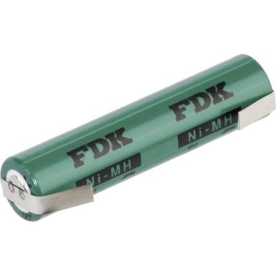 FDK HRAAAU-LFU Speciale oplaadbare batterij AAA (potlood) U-soldeerlip NiMH 1.2 V 730 mAh