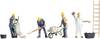 NOCH 45055 TT Set figuren, metselaars figuren