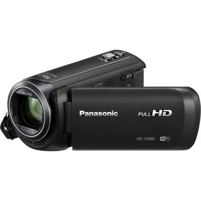Panasonic HC-V380EG-K Camcorder 7.6 cm 3 inch 2.2 Mpix Zoom optisch: 50 x Zwart