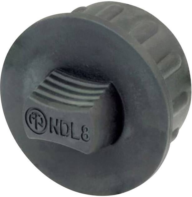 Neutrik NDL8 Covering cap Zwart 1 stuk(s)-0