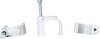 Kopp 347804088 Spijkerclip 347804088 Bundel-Ø (bereik) 10 tot 14 mm Grijs 50 stuk(s)
