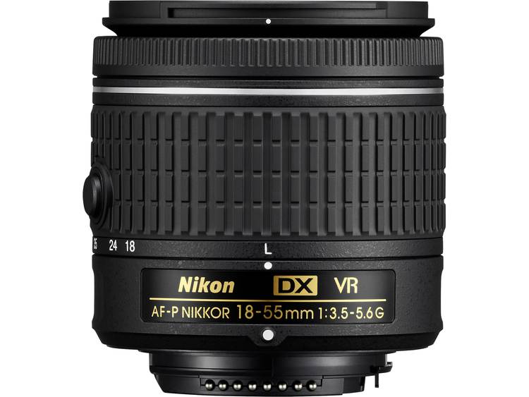 Nikon Nikkor AF-P DX GVR Standaard lens f/3.5 – 5.6 18 – 55 mm