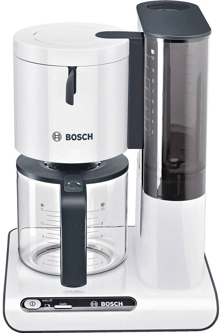 ongezond Direct zo veel Bosch Haushalt TKA8011 Koffiezetapparaat Wit, Antraciet Capaciteit koppen:  10 Glazen kan, Warmhoudfunctie kopen ? Conrad Electronic