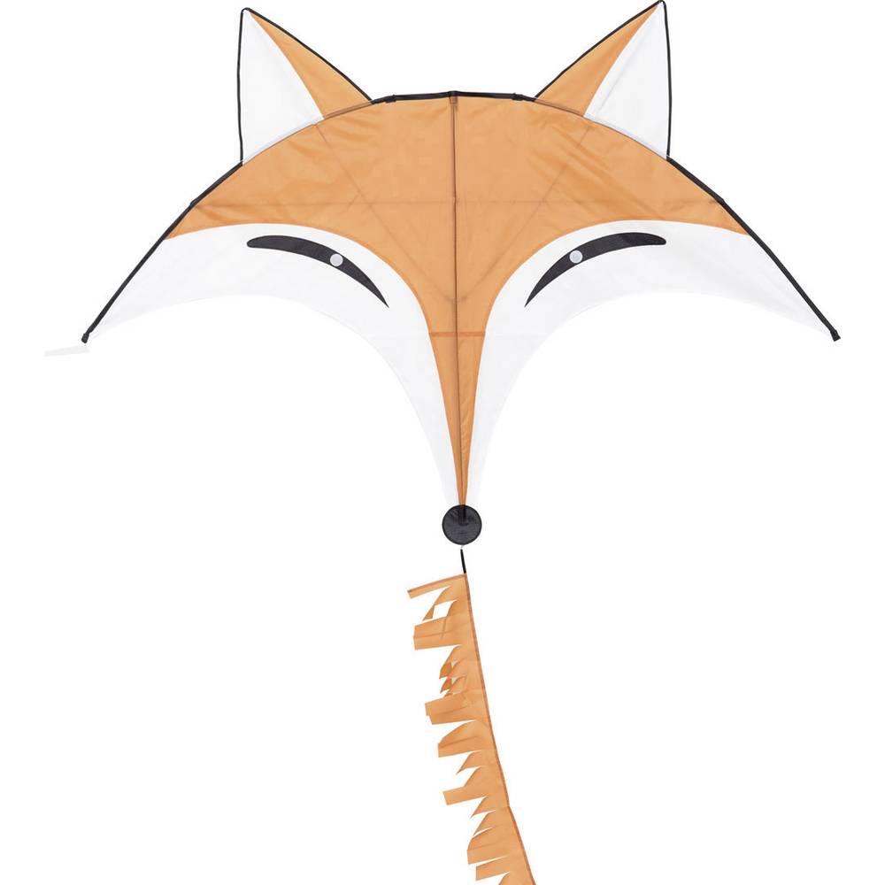 Invento Eenlijnskindervlieger Fox Kite 145 Cm Oranje