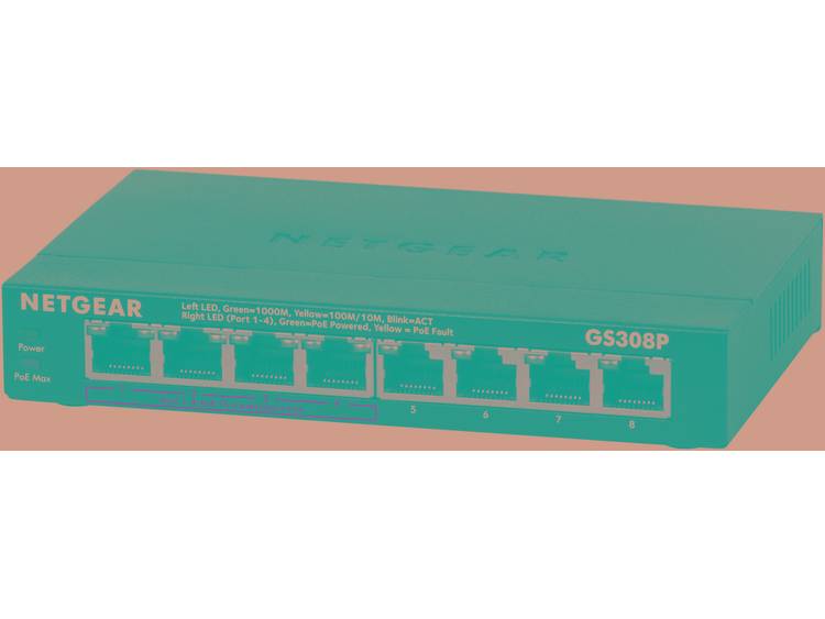 Netgear NETGEAR 8-Port unmanaged GB PoE Switch (GS308P-100PES)