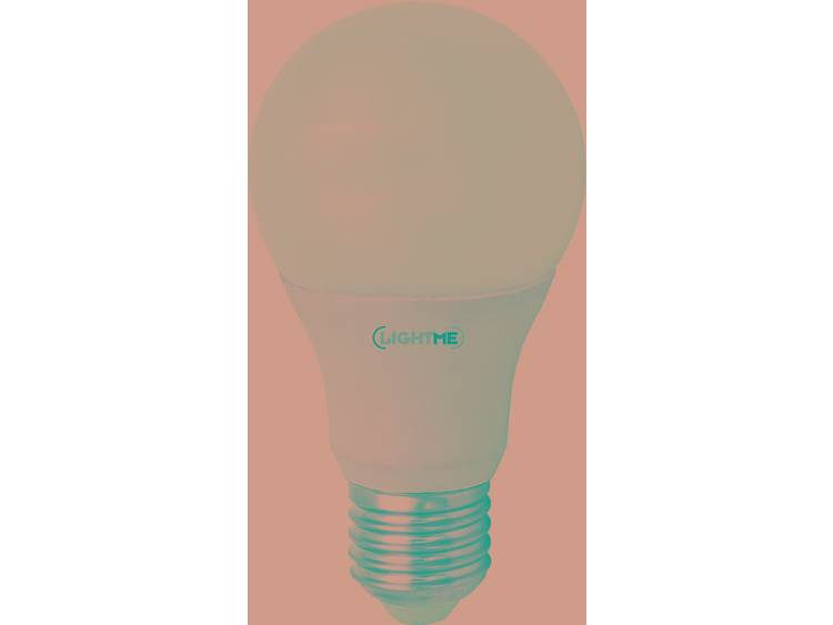LED-lamp E27 10 W = 60 W Warmwit Kogel LightMe 110 mm 230 V Energielabel: A+ Dimbaar (varilux) Inhou