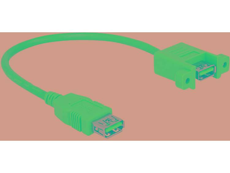 Delock USB 3.0 Verlengkabel [1x USB 3.0 bus A 1x USB 3.0 bus A] 0.25 m Blauw