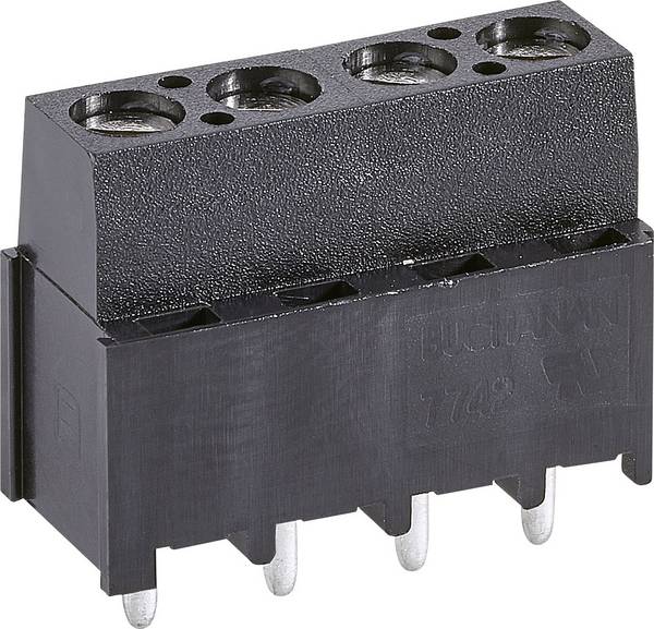 TE Connectivity 282841-8 Klemschroefblok 3 mm² Aantal polen 8 Groen 1 stuk(s)