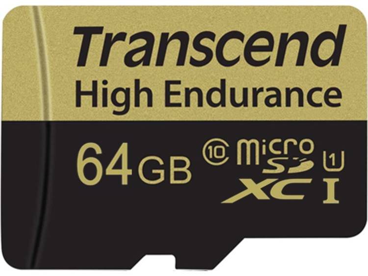 Transcend Transcend TS64GUSDXC10V Flash Card [64GB USD Card (Class 10) Video Rec (TS64GUSDXC10V)