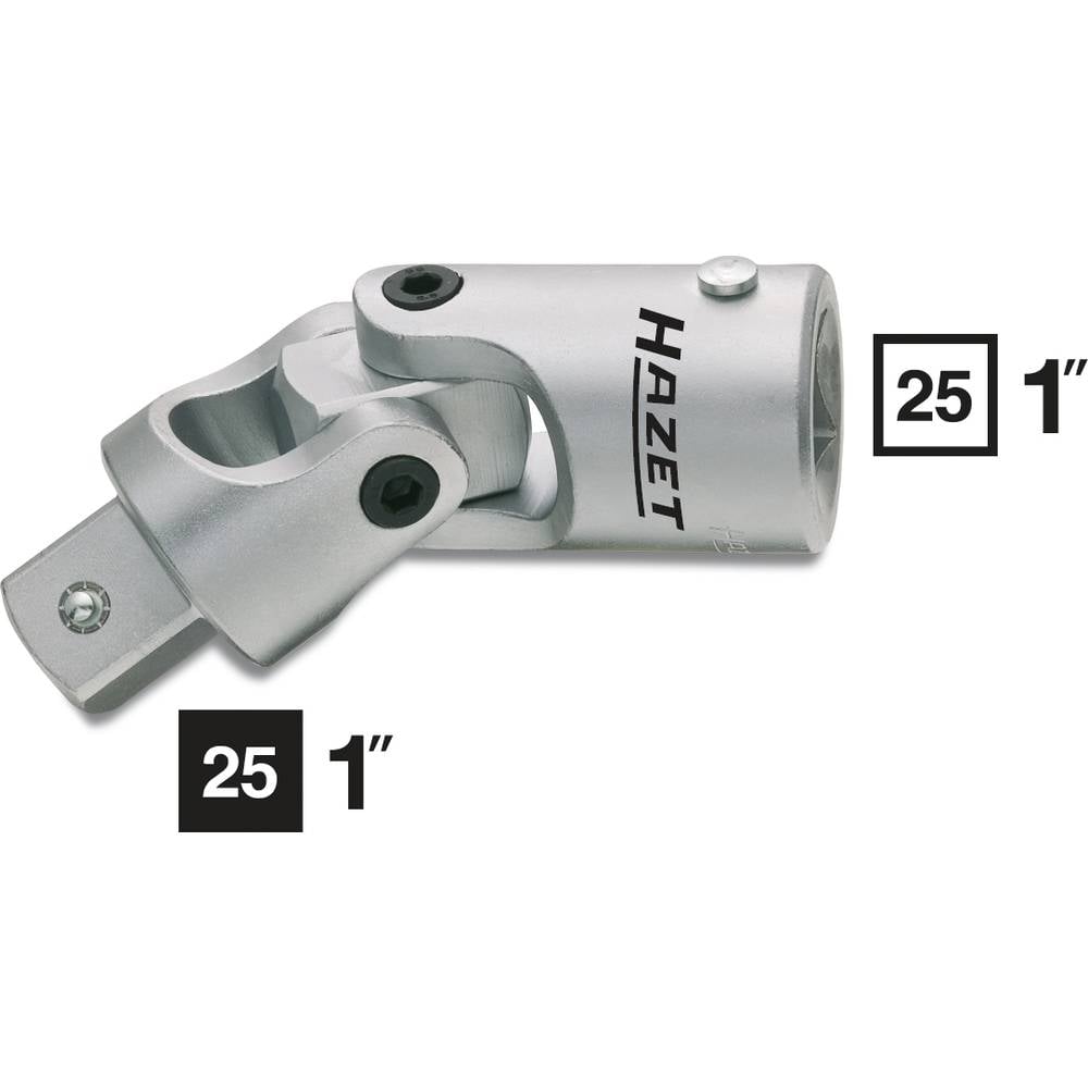 Hazet HAZET 1121 Universeel gewricht Aandrijving 1 (25 mm) Uitvoering 1 (25 mm) 144 mm 1 stuk(s)
