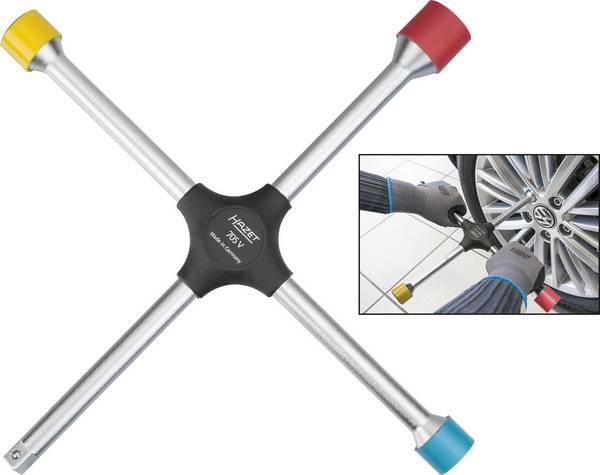 Hazet 705V 705V Kruissleutel Auto 1 stuk(s)