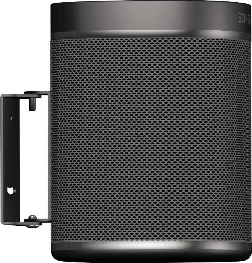Luidspreker-wandbeugel Geschikt voor SONOS PLAY:1 Zwenkbaar Afstand tot de muur (max.): 3 cm Hama för Sonos Play 1 Zwart-2