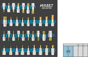 Conrad Hazet HAZET 163-407/35 Dopsleutel-bitinzetset 1/2" (12.5 mm) 35-delig aanbieding