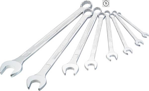 Hazet 600LG/8 600LG/8 Ring-steeksleutelset 8-delig Sleutelbreedte (metrisch) 10 - 32 mm