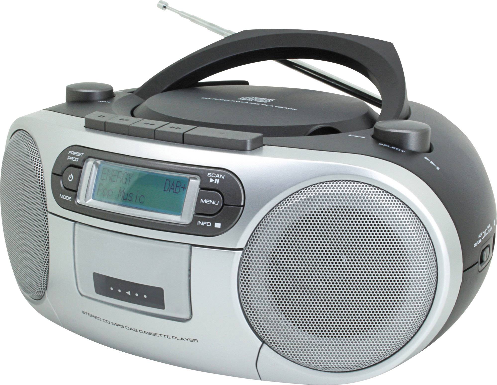 soundmaster SCD7900 Radio/CDspeler DAB+, FM AUX, CD, Cassette, USB