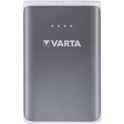 Varta Varta Cons.Varta Powerbank 6000 mAh Li-ion Grijs, Wit Statusweergave-1