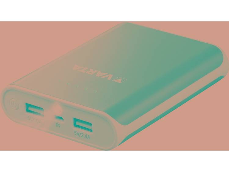Varta Powerbank 10400 mAh 2 USB-poort(en)