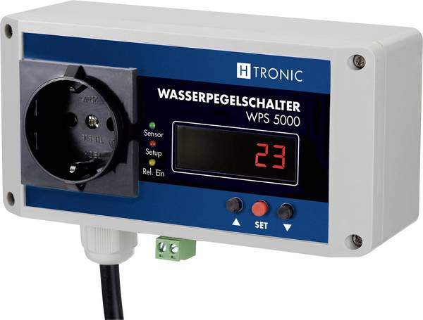 H-Tronic 1114500 WPS 5000 Niveauregelaar Vullen, Legen 30.00 m