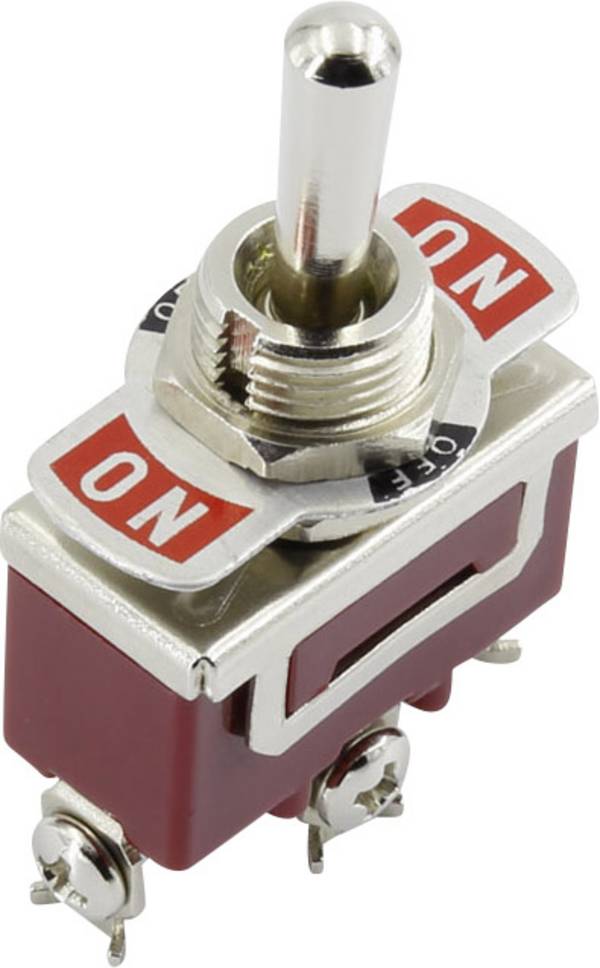 TRU COMPONENTS 1426627 XT-21B Tuimelschakelaar 250 V/AC 15 A 2x uit/aan  Continu 1 stuk(s)