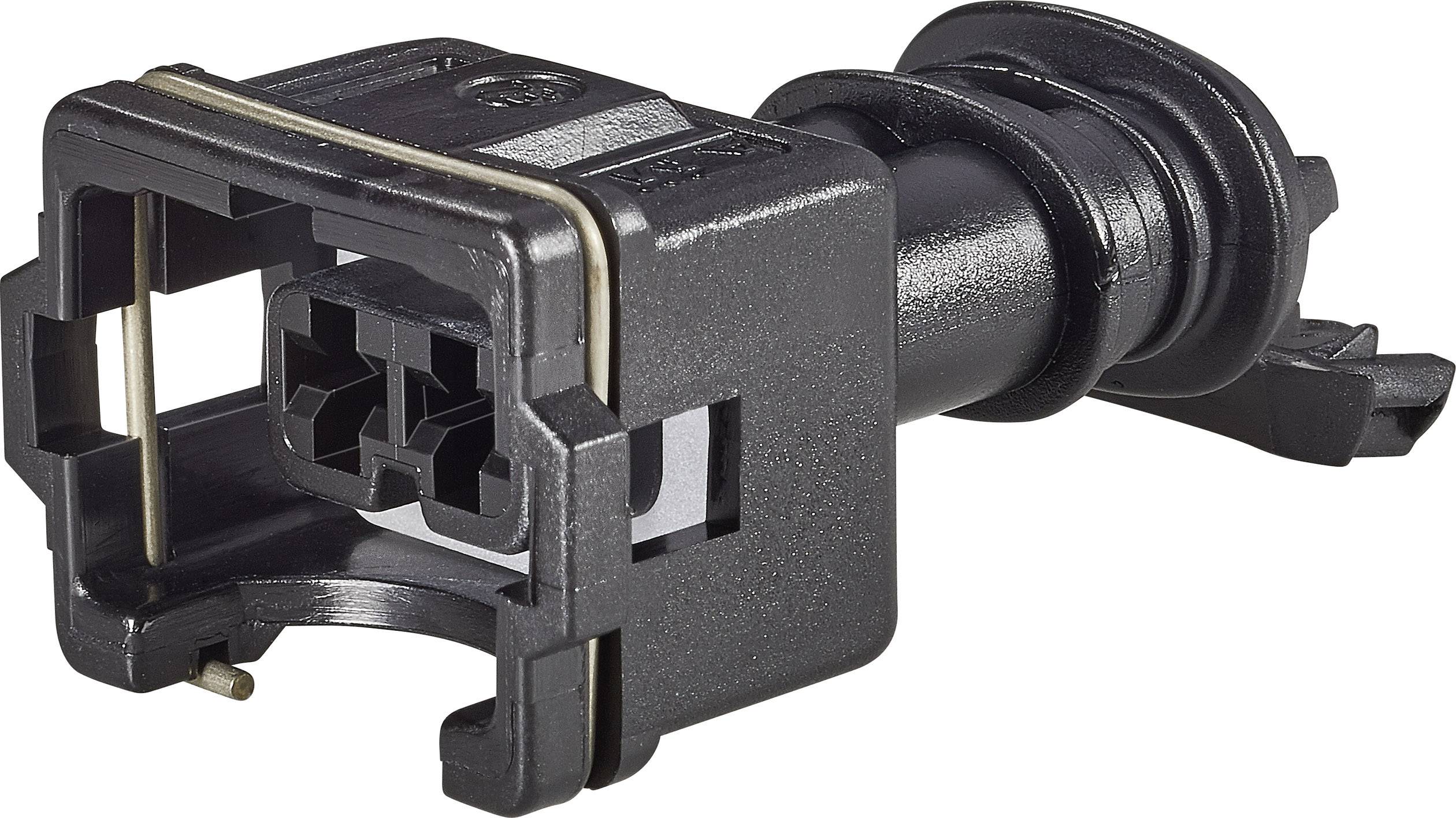 TE Connectivity 282190-1 Female behuizing (kabel) J-P-T Totaal aantal polen: 2 Rastermaat: 5 mm Inhoud: 1 stuk(s)