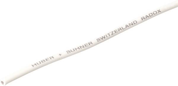 Huber+Suhner 12560293 Draad Radox® 155 1 x 10 mm² Wit per meter