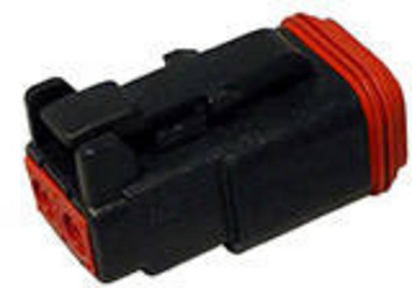 TE Connectivity DT06-2S-P012 Ronde connector Bus, recht Totaal aantal polen: 2 Serie (ronde connectoren): DT 1 stuk(s)