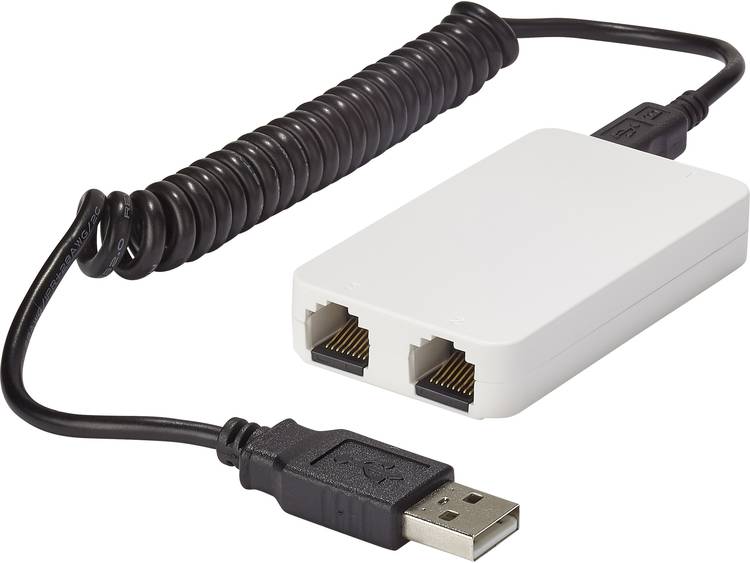 renkforce met USB-voeding Netwerk switch RJ45 3 poorten 100 Mbit-s