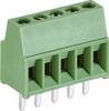 TE Connectivity 282834-5 Klemschroefblok 1.4 mm² Aantal polen 5 Groen 1 stuk(s)