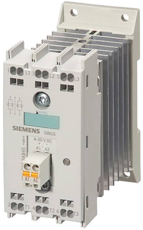Elektronisch vermogensrelais van Siemens, model Sirius, voor contactloze schakeling van elektrische belastingen.