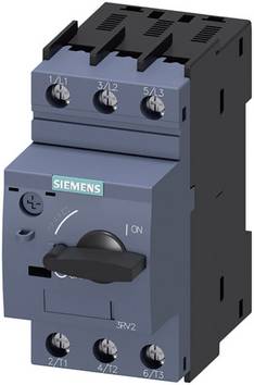 Siemens 3RV2011-1DA10 Vermogensschakelaar 1 stuk(s)  Instelbereik (stroomsterkte): 2.2 - 3.2 A Schakelspanning (max.): 690 V/AC (l x b x h) 150 cm x 45 mm x 97 mm Piece