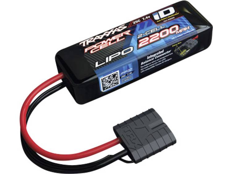 LiPo accupack 7.4 V 2200 mAh 25 C Traxxas Stick