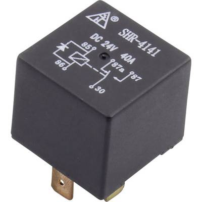  SHR-4141 SHR-24VDC-F-C 5pin Auto-relais 24 V/DC 40 A 1x wisselcontact 