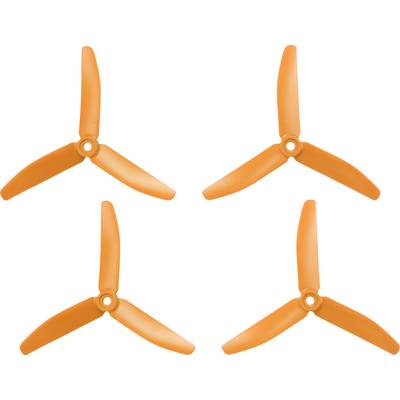 HQ Prop TP5X4X3O&TP5X4X3RO 3-blads RaceCopter-propellerset Standaard 5 x 4 inch (12.7 x 10.2 cm) 
