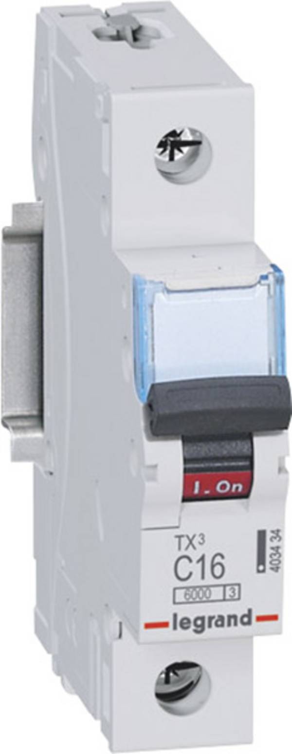 Legrand 403434 403434 Zekeringautomaat 1-polig 16 A 230 V, 400 V
