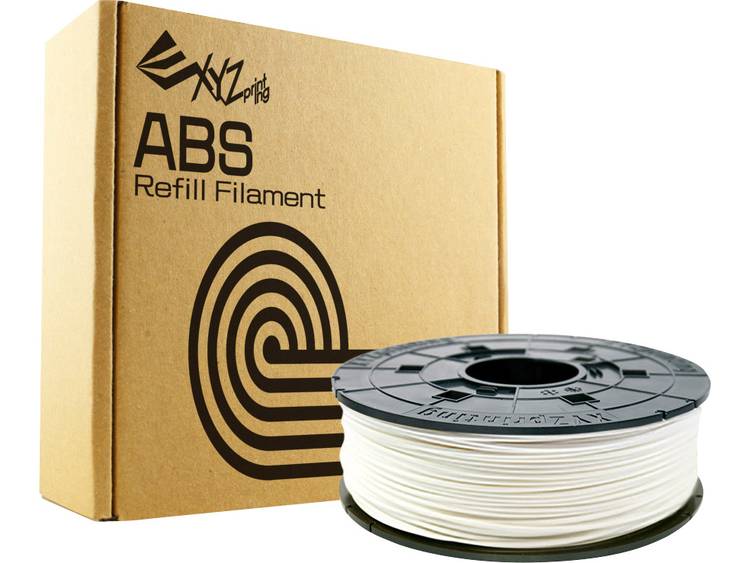XYZprinting RF10BXEU02B Filament ABS kunststof 1.75 mm Sneeuwwit 600 g
