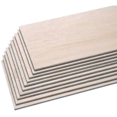 Pichler Balsahout plank C6443 (l x b x h) 1000 x 100 x 3 mm 10 stuk(s)