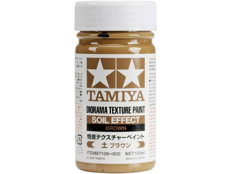 Tamiya 300087108 Modelspoor verf Bruin 100 ml