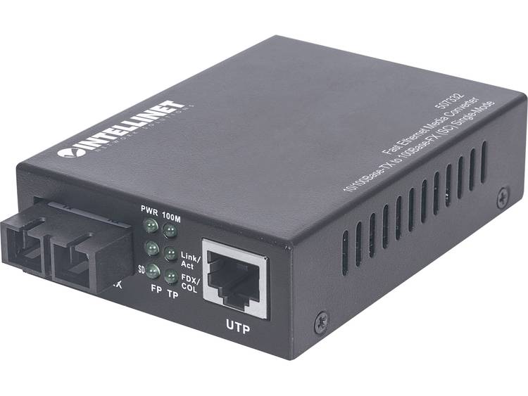 Intellinet media omzetter Intellinet Fast Ethernet Singlemode 20km (507332)