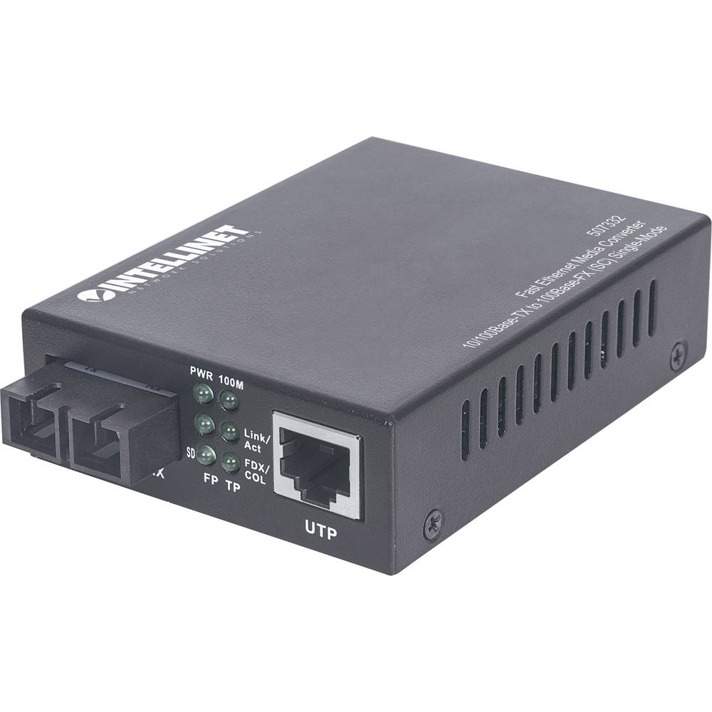 Intellinet 507332 SC Duplex Netwerk mediaconverter 100 MBit/s