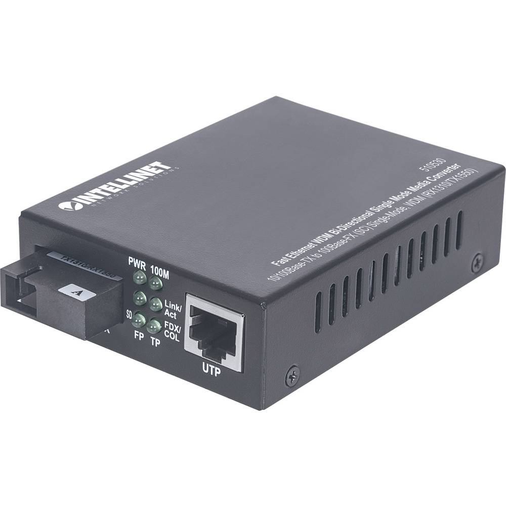 Intellinet 510530 SC Duplex Netwerk mediaconverter 100 MBit/s