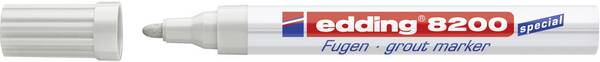 Edding 8200 Voegenstift Zilver-grijs 2 mm, 4 mm