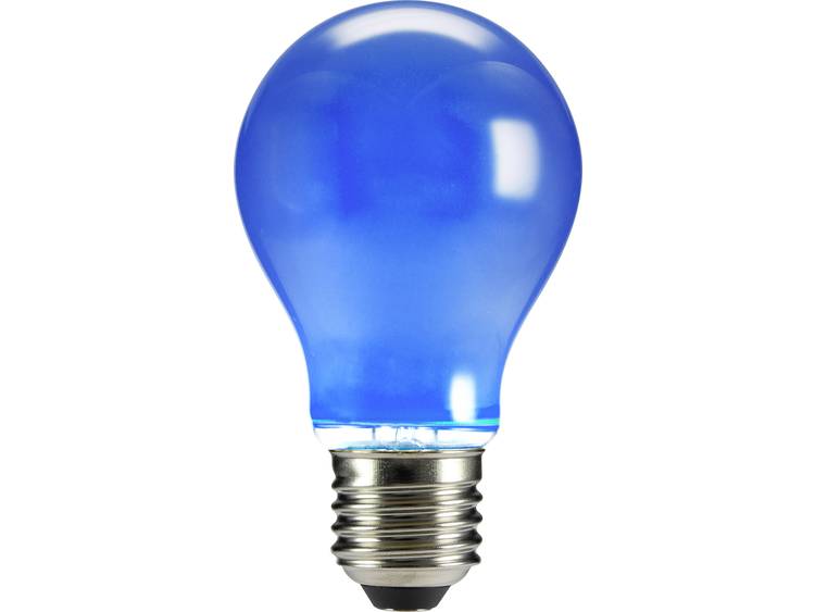 sygonix LED-lamp E27 Blauw 4 W Peer 1 stuks